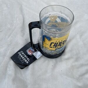 NFL Chargers Freezer Mug Keeps Beverages Crushed Ice